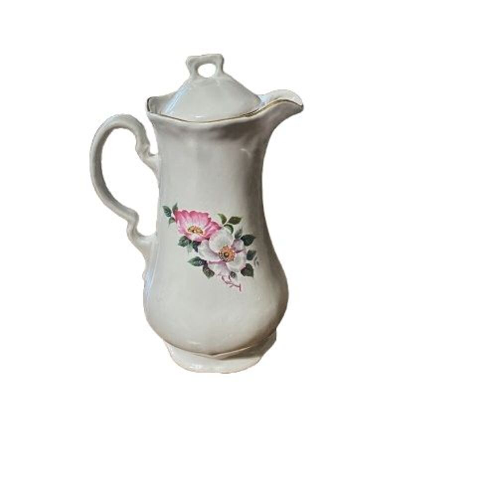 Vintage House Of Webster Briar Rose Pitcher